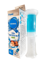 Гелевый освежитель WC с дозатором "Свежинка" море 37 гр., 1х18 шт 