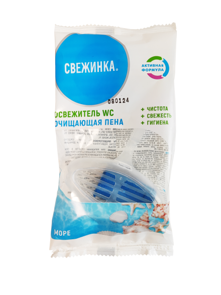 Освежитель WC "Свежинка" 30 гр. море 1х24 шт. ― NORVIN
