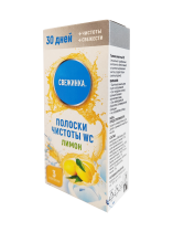 Полоска чистоты WC "Свежинка" лимон 3х10 гр., 1х36 шт