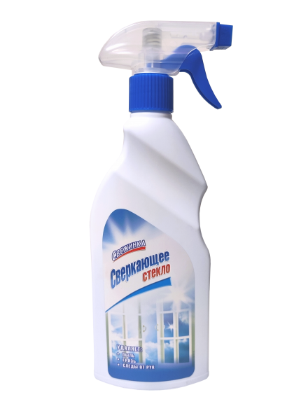 Сверкающее стекло "Свежинка" 500 гр. спрей 1х14 шт. ― NORVIN