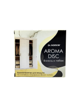 Дисковый освежитель Aroma disk "Dr.Norvin"  Ваниль и табак  1х12 шт