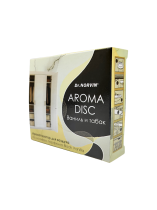 Дисковый освежитель Aroma disk "Dr.Norvin"  Ваниль и табак  1х12 шт