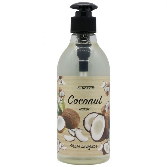 Мыло жидкое для рук "Dr.Norvin"  кокос, 400мл 1х11 шт ― NORVIN