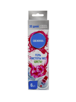 Гелевый освежитель WC с дозатором "Свежинка" цветы 37 гр., 1х18 шт 